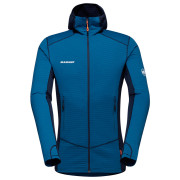 Felpa funzionale da uomo Mammut Taiss Light ML Hooded Jacket Men blu/azzurro deep ice - marine 50554