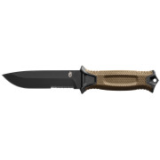 Coltello Gerber Strongarm Serrated marrone Coyote