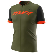 Maglia da ciclismo da uomo Dynafit Ride Light S/S Fz Tee M verde Winter Moss