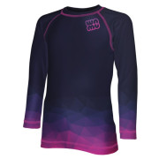 Maglietta sportiva per bambini WAMU Mozaika purple viola