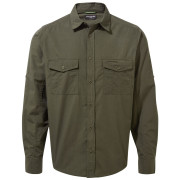 Camicia da uomo Craghoppers Kiwi Long Sleeved Shirt verde Woodland Green