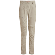 Pantaloni da donna Craghoppers NosiLife Pro Convertible Trouser III beige Soft Mushroom