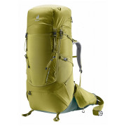 Zaino da trekking Deuter Aircontact Core 70+10 giallo/verde cactus-ivy