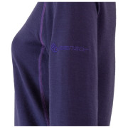 Felpa da donna Sensor Merino Upper krátký zip