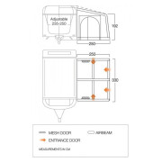 Tenda per minibus Vango Balletto Air 330 Elements ProShield