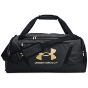 Borsa sportiva Under Armour Undeniable 5.0 Duffle MD nero/oro Black Medium Heather / Black / Metallic Gold