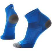 Calze Smartwool Run Zero Cushion Ankle Socks blu