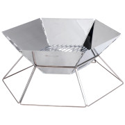 Braciere da giardino Outwell Cantal Fire Pit argento Silver