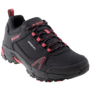 Scarpe da donna Hi-Tec Hapiter Low Wp Wo'S nero/rosso Black/PersianRed