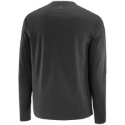 Maglietta da uomo Salomon Trackline LS Tee nero Deep Black