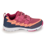 Scarpe per bambini con velcro Bugga Hone Purple rosa/blu fialová/oranžová/tmavě modrá