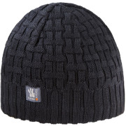 Cappello in merino lavorato a maglia Kama A112 nero Black