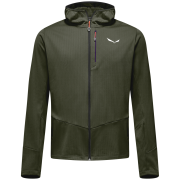 Felpa funzionale da uomo Salewa Pedroc Pl 3 Hd Jacket M verde dark olive