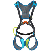 Imbracatura da arrampicata Skylotec Flik blu/verde Green/Lime