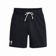 Pantaloncini da uomo Under Armour Rival Terry 6in Short nero Black