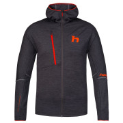 Felpa da uomo Hannah Niro Hoody nero anthracite mel