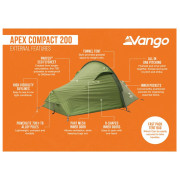 Tenda da trekking Vango Apex Compact 200