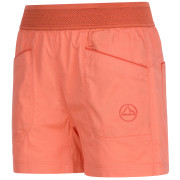 Pantaloncini da donna La Sportiva Joya Short W rosso Flamingo/Cherry Tomato