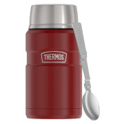 Thermos per il cibo Thermos Style 710 ml rosso/argento rustic red