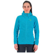 Felpa da donna Karpos Rocchetta W Hoodie Fleece blu Blue Atoll