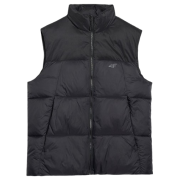 Gilet da uomo 4F Vest Jacket M229 nero DEEP BLACK