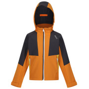 Giacca da bambino Regatta Haydenbury arancione Orange Pepper/Seal Grey