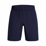 Pantaloncini da uomo Under Armour Woven Wdmk Shorts blu scuro MidnightNavy/White