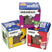 Vermi commestibili Sens Sfida Croccante di Insetti – Gioco Gourmet per Feste