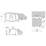 Tenda per minibus Easy Camp Reine