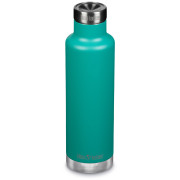 Bottiglia termica in acciaio inox Klean Kanteen Insulated Classic Narrow 25oz (w/Pour Through Cap) turchese blue