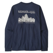 Maglietta da uomo Patagonia M's L/S MW Hut Tripper Skyline T-Shirt