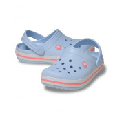 Pantofole per bambini Crocs Crocband Clog K Blue Frost/Guava