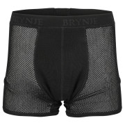Boxer sportivi da uomo Brynje of Norway Wool Thermo Boxers nero black