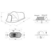 Tenda da trekking Outwell Nexion 2 Forest