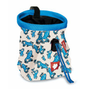 Sacchetto Ocún Lucky Kid + pásek Ocún Chalk Bag Belt azzurro Frog Blue