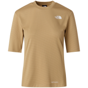 Maglietta da donna The North Face W Shadow Short Sleeve T-Shirt marrone KELP TAN