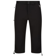 Pantaloni a 3/4 da uomo Regatta Xert Str CapriIII nero black