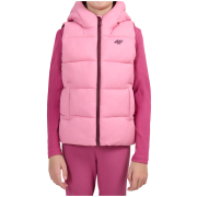 Gilet per bambini 4F Vest Jacket F370 Light Pink rosa Light Pink