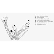 Multitool Leatherman Skeletool RX