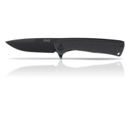 Coltello Acta non verba Z100 DLC/Plain Edge, G10, Lock nero Black/Black