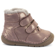 Stivali invernali per bambini Froddo Paix Up Winter Pink/Gold