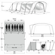 Tenda familiare Outwell Vermont 7PE