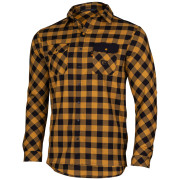 Camicia da uomo Etape Shirt giallo/nero okrová/černá