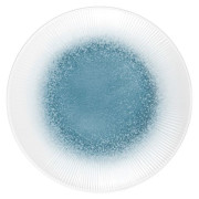 Piatto Brunner Dinner plate blueice bianco