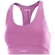 Reggiseno sportivo Salomon Shakeout Core rosa Iris Orchid
