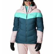 Giacca invernale da donna Columbia Abbott Peak™ Insulated Jacket blu Night Wave, Dusty Pink, Bright Aqua