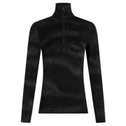 Maglietta sportiva da donna Icebreaker Women M 260 Tech Vertex LS HZ Chillwave nero Black/Obsidia/J