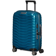 Valigia da viaggio Samsonite Proxis Spinner 55 EXP blu PetrolBlue