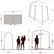 Tenda multiuso Outwell Seahaven Comfort Station Double