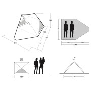 Tenda da spiaggia Outwell Formby Beach Shelter